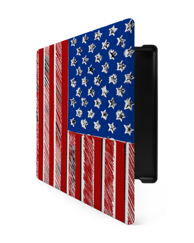American Flag Color eBook Reader Smart Case für Amazon Kindle Oasis