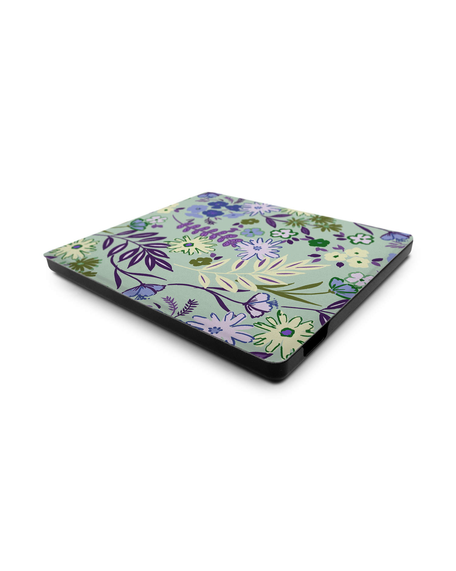 Pretty Purple Flowers eBook Reader Smart Case für Amazon Kindle Oasis: Liegend
