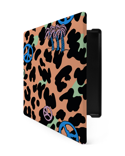 Leopard Peace Palms eBook Reader Smart Case für Amazon Kindle Oasis