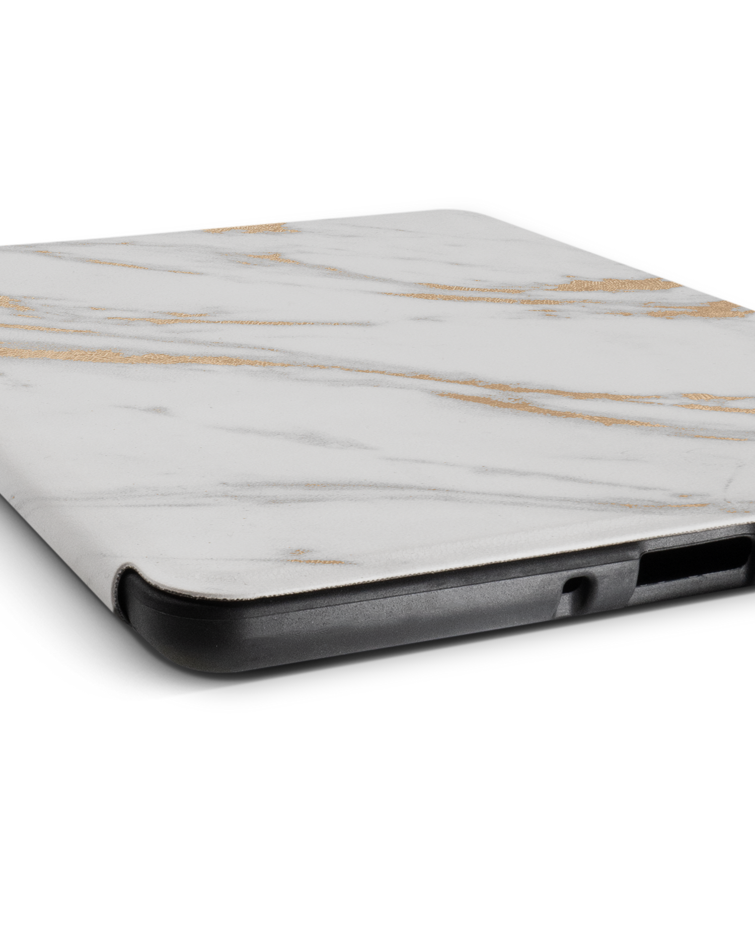 Gold Marble Elegance eBook-Reader Smart Case für Amazon Kindle Paperwhite 5 (2021), Amazon Kindle Paperwhite 5 Signature Edition (2021): Liegend