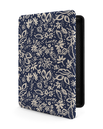 Ditsy Blue Paisley eBook-Reader Smart Case für Amazon Kindle Paperwhite 5 (2021), Amazon Kindle Paperwhite 5 Signature Edition (2021)