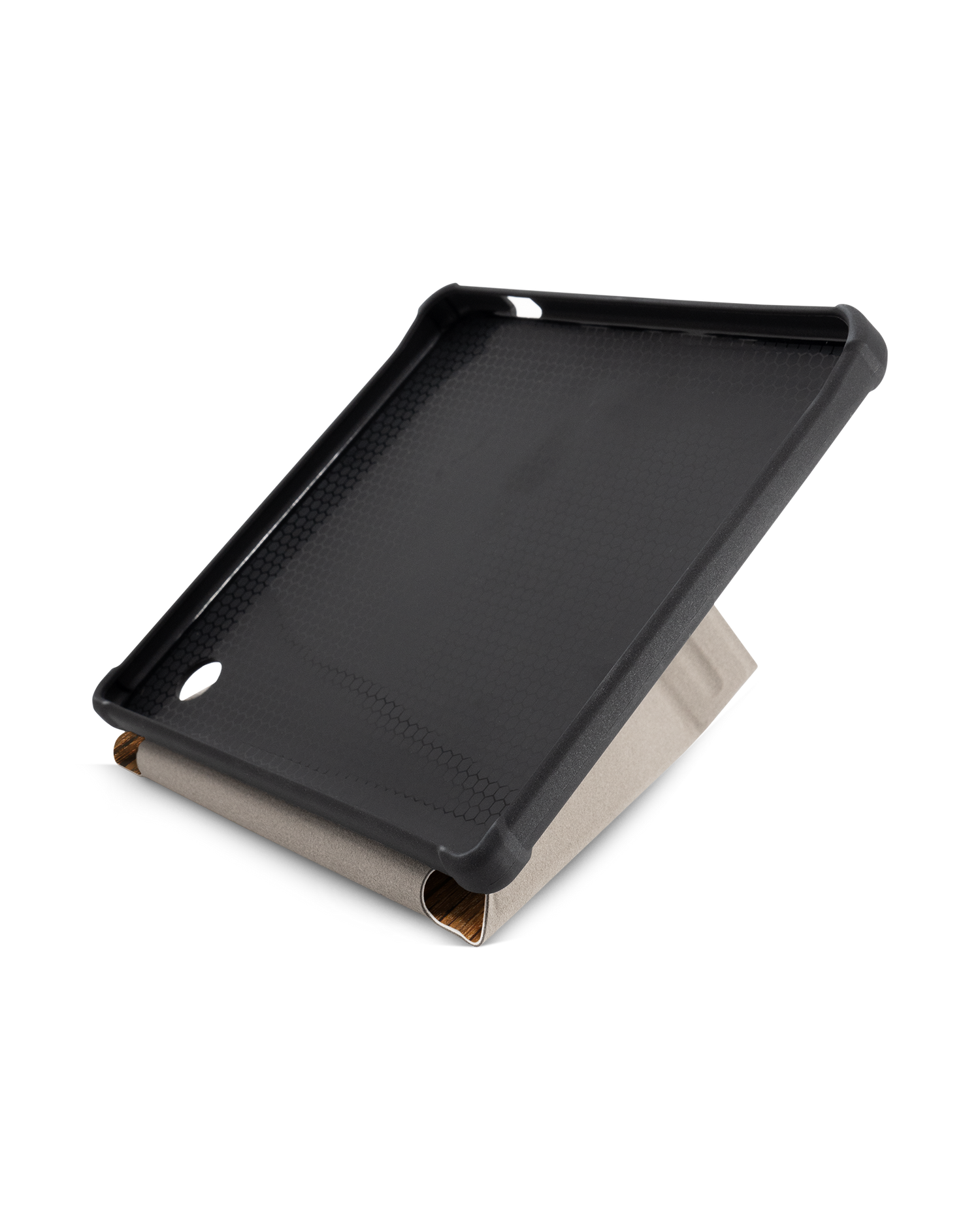 Wood eBook-Reader Smart Case für tolino vision 5 (2019): Aufgestellt im Querformat Innenansicht