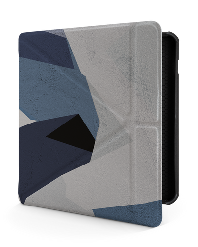 Geometric Camo Blue eBook-Reader Smart Case für tolino vision 5 (2019)