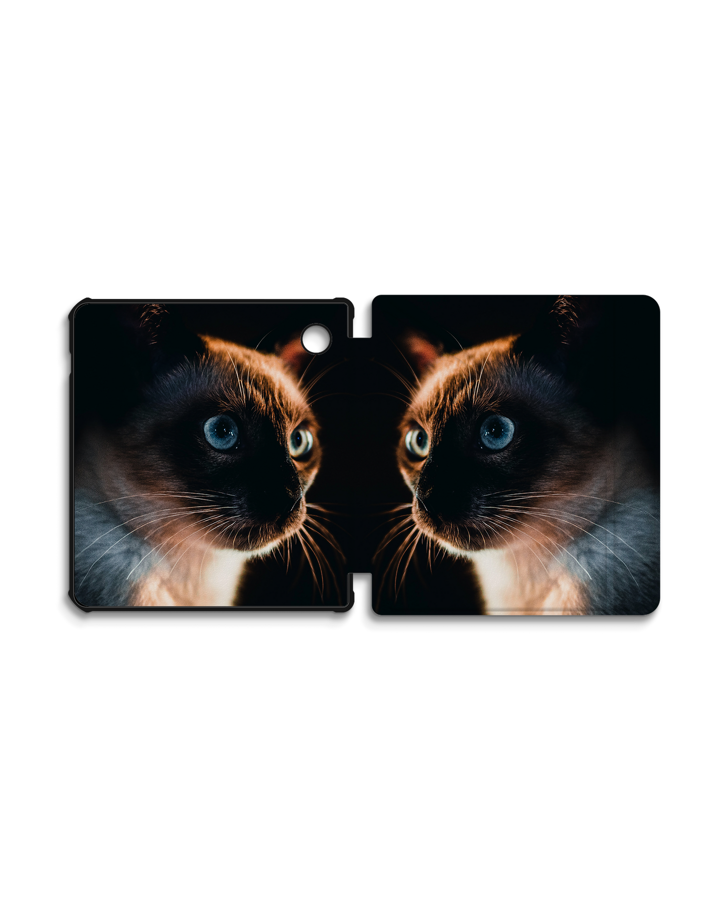 Siamese Cat eBook-Reader Smart Case für tolino vision 5 (2019): Geöffnet Außenansicht