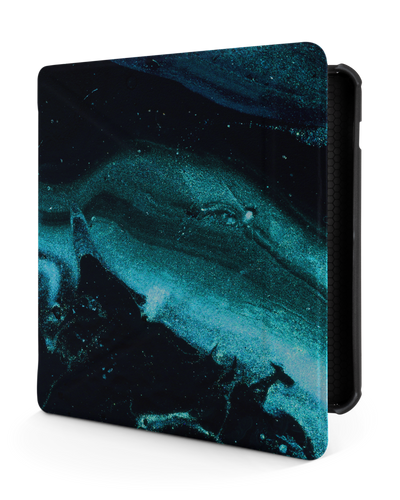 Deep Turquoise Sparkle eBook-Reader Smart Case für tolino vision 5 (2019)