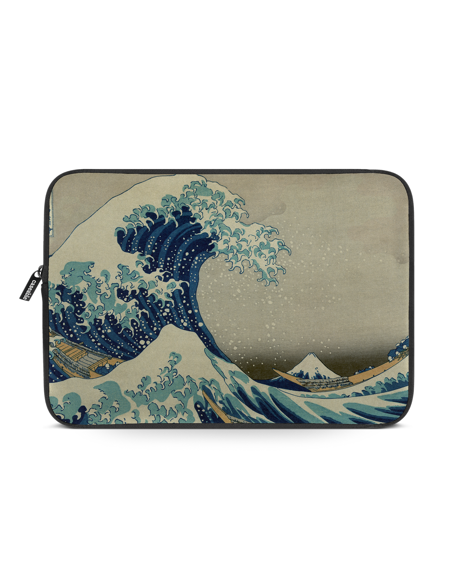 Great Wave Off Kanagawa By Hokusai Laptophülle 14 Zoll: Vorderansicht