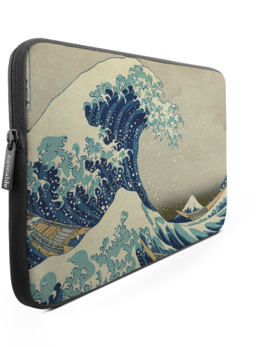 Great Wave Off Kanagawa By Hokusai Laptophülle 14 Zoll