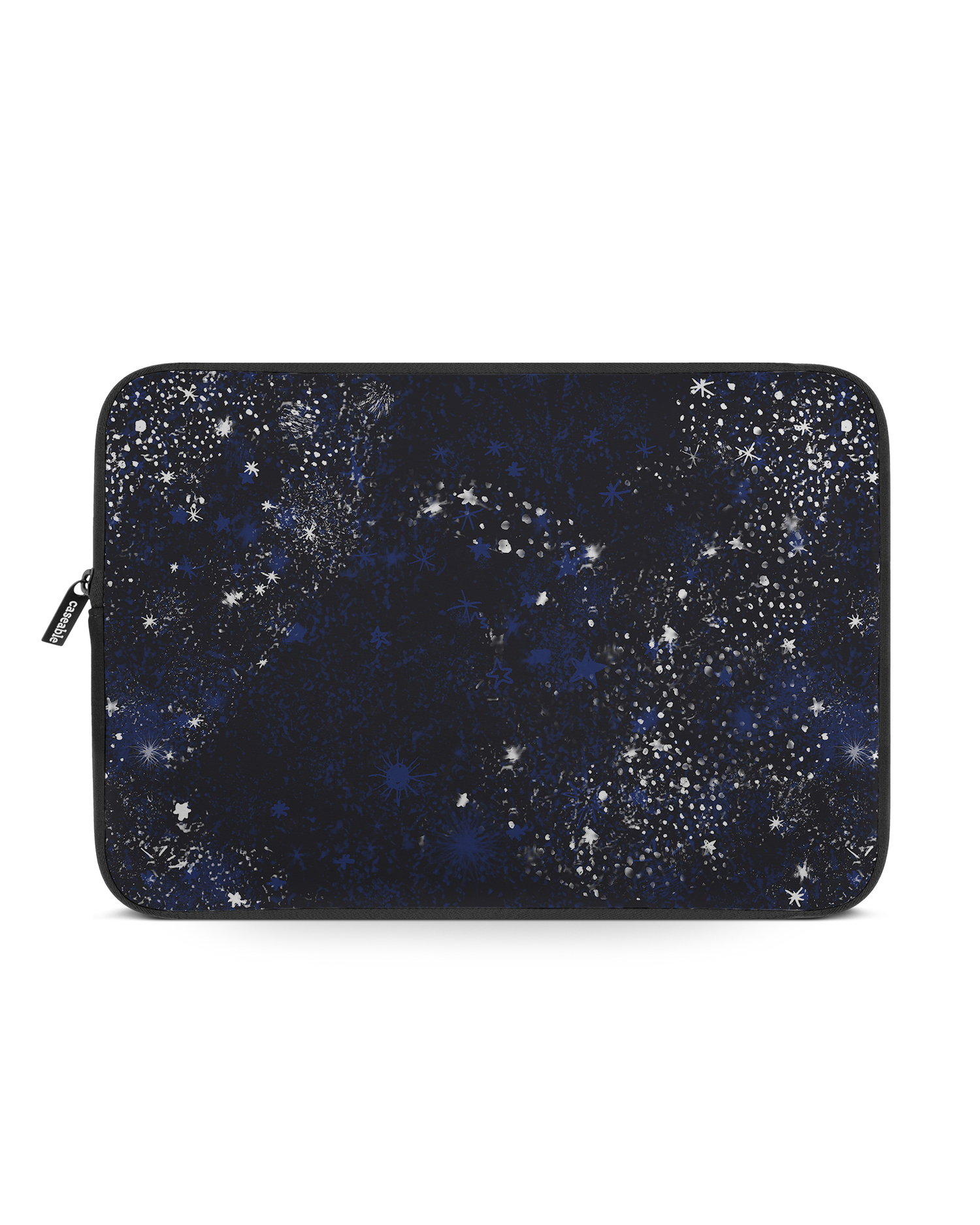 Starry Night Sky Laptophülle 14 Zoll: Vorderansicht