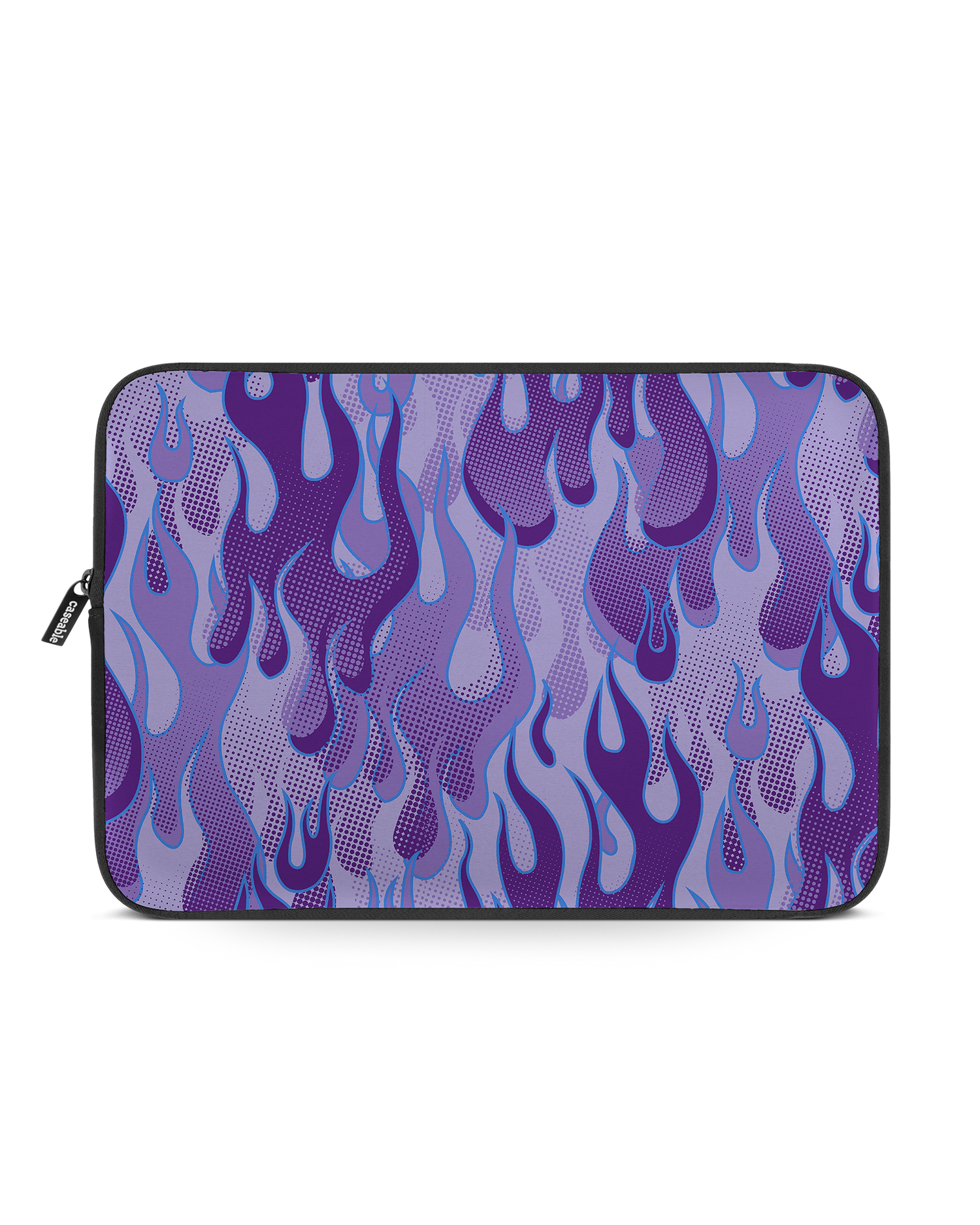 Purple Flames Laptophülle 14 Zoll: Vorderansicht