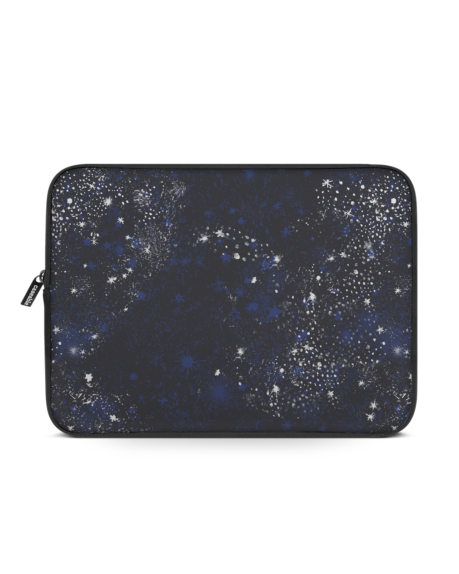 Starry Night Sky Laptophülle 15 Zoll: Vorderansicht