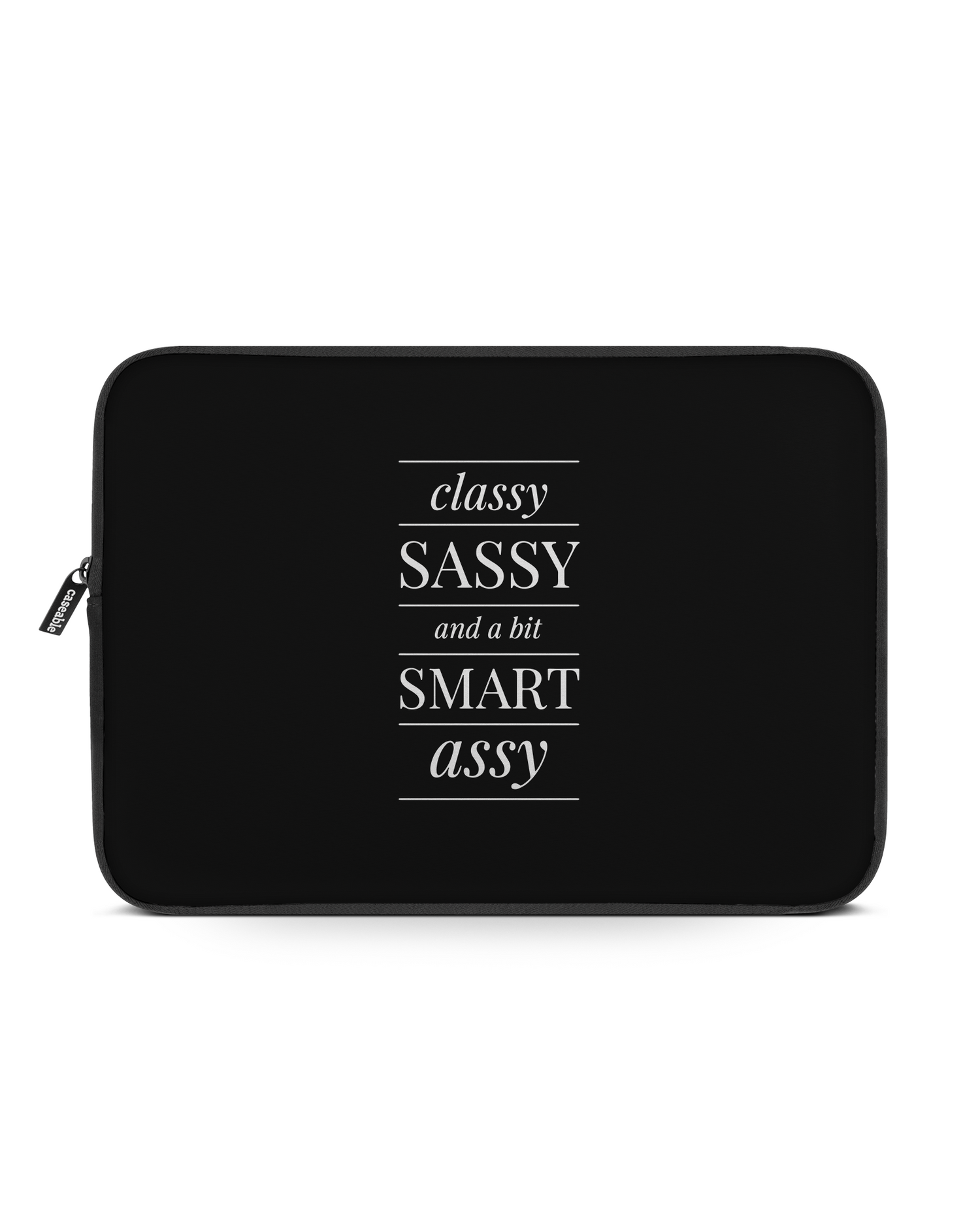 Classy Sassy Laptophülle 16 Zoll: Vorderansicht