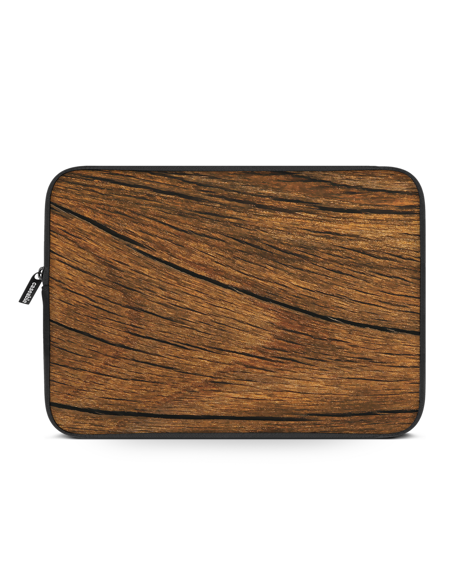 Wood Laptophülle 16 Zoll: Vorderansicht