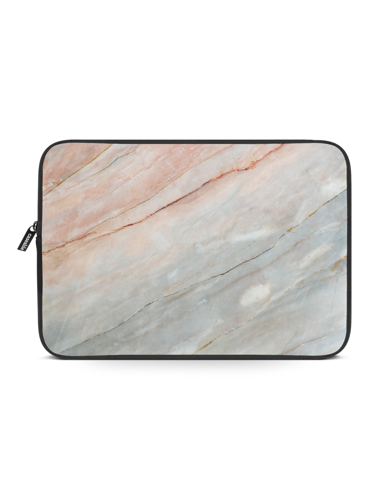 Mother of Pearl Marble Laptophülle 15-16 Zoll: Vorderansicht