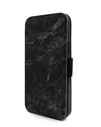 Midnight Marble Handy Klapphülle Apple iPhone 12, Apple iPhone 12 Pro