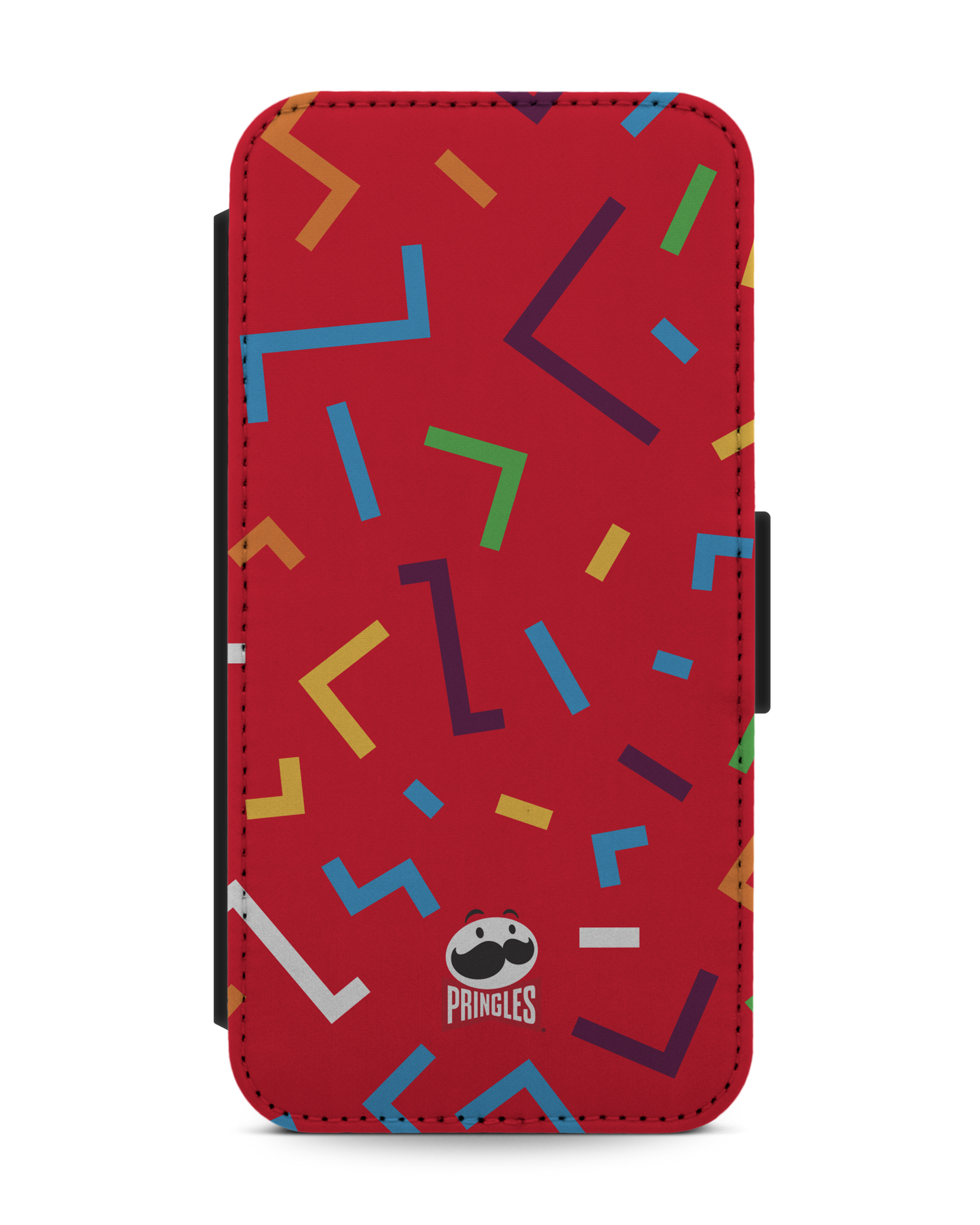 Pringles Confetti Handy Klapphülle Apple iPhone 13 Pro: Vorderansicht