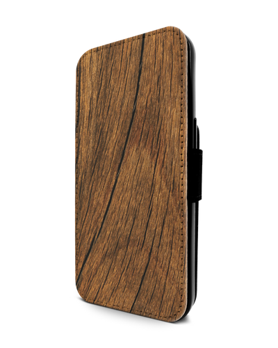 Wood Handy Klapphülle Apple iPhone 13 Pro