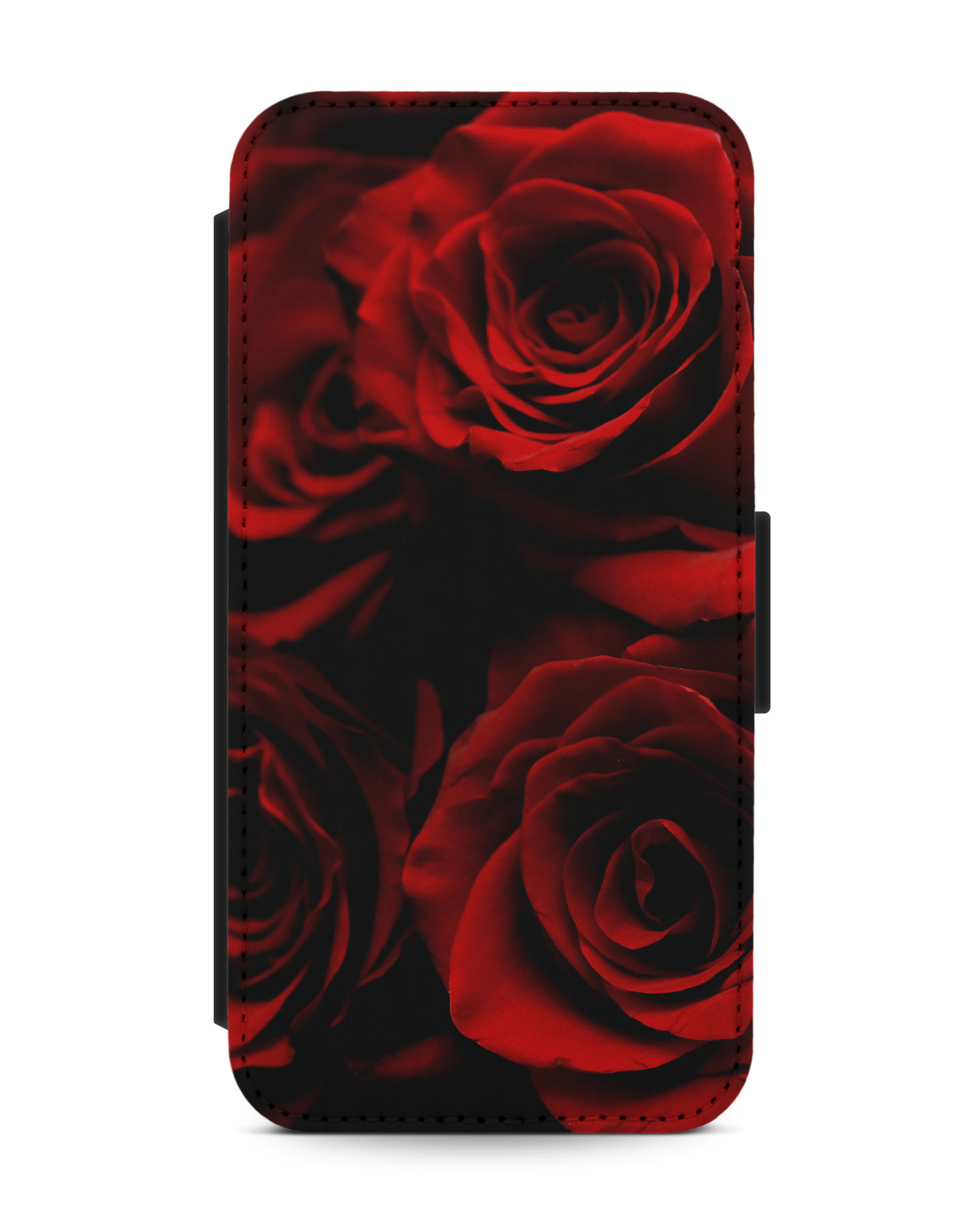 Red Roses Handy Klapphülle Apple iPhone 13 Pro: Vorderansicht