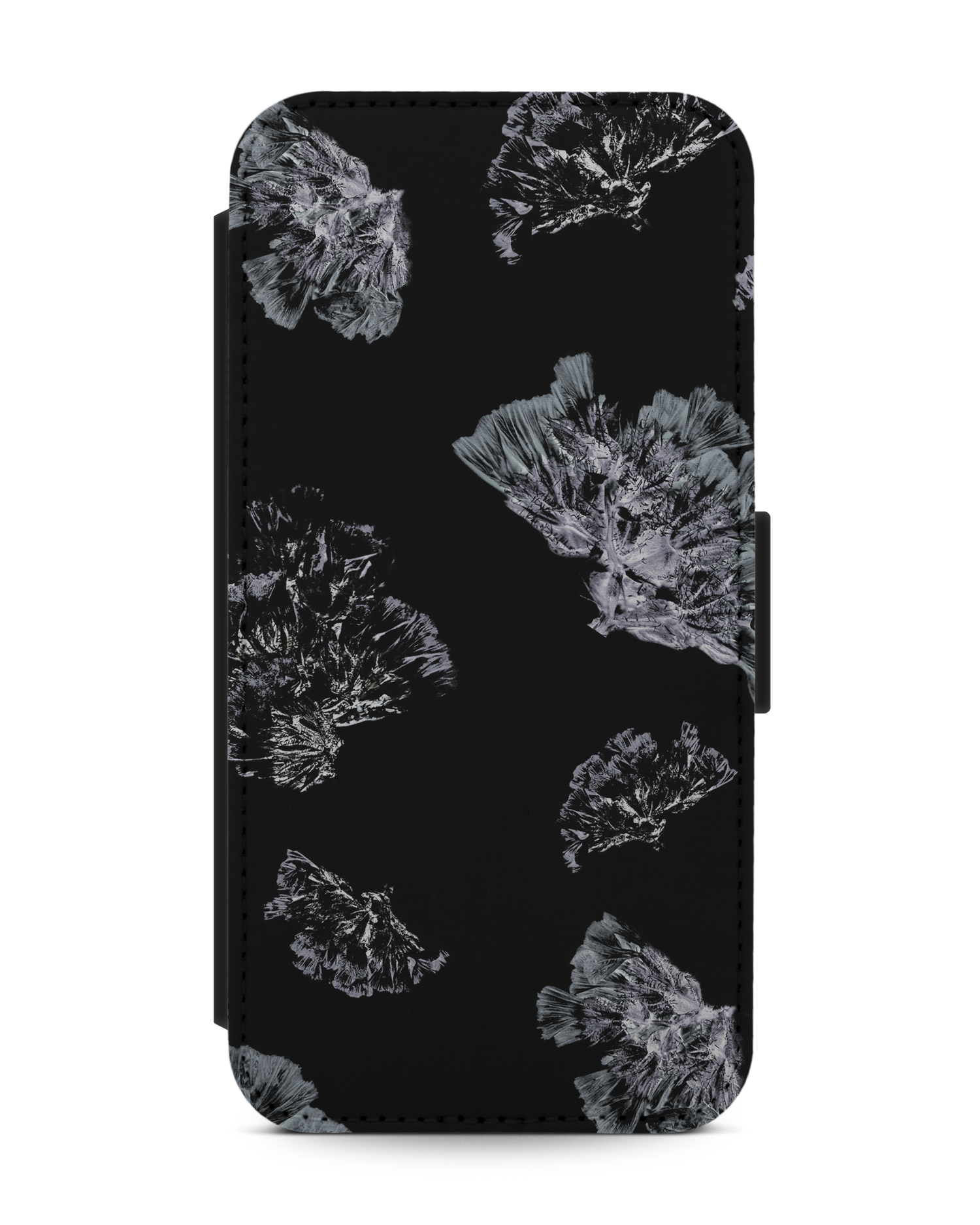 Silver Petals Handy Klapphülle Apple iPhone 13 Pro: Vorderansicht