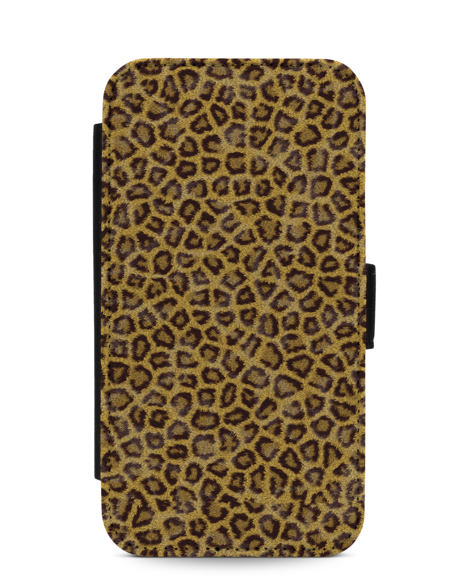 Leopard Skin Handy Klapphülle Apple iPhone 11: Vorderansicht