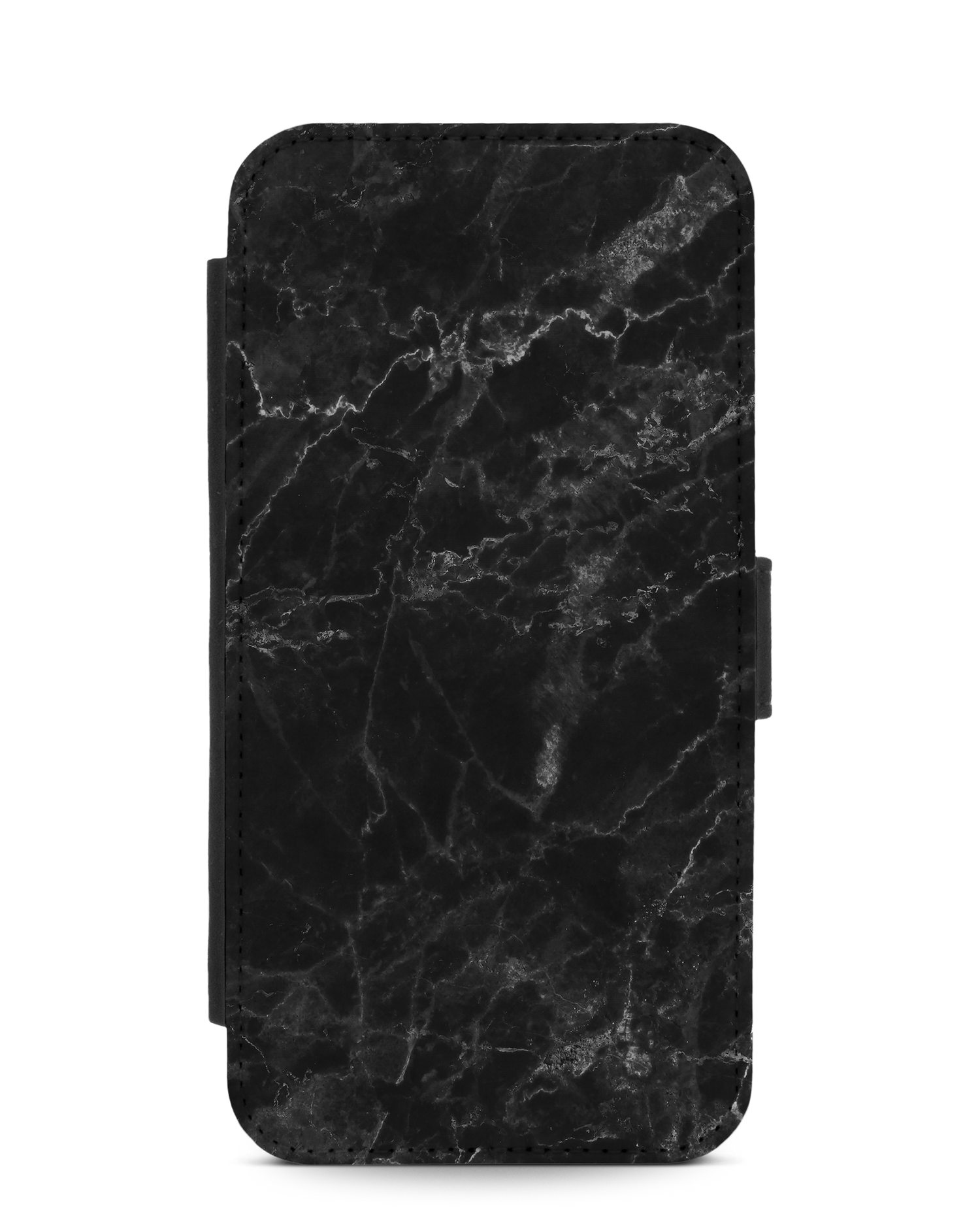 Midnight Marble Handy Klapphülle Apple iPhone 12 Pro Max: Vorderansicht