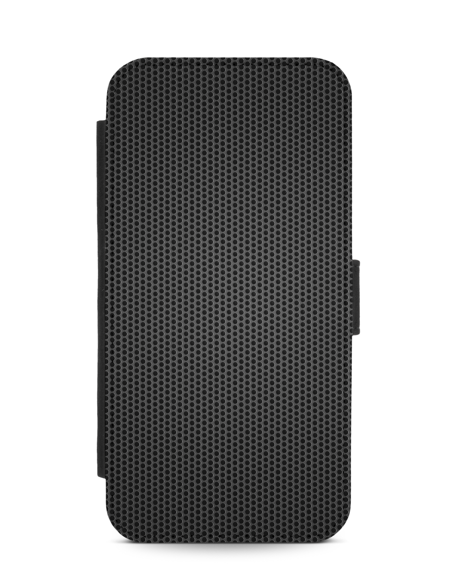 Carbon II Handy Klapphülle Apple iPhone 12 Pro Max: Vorderansicht