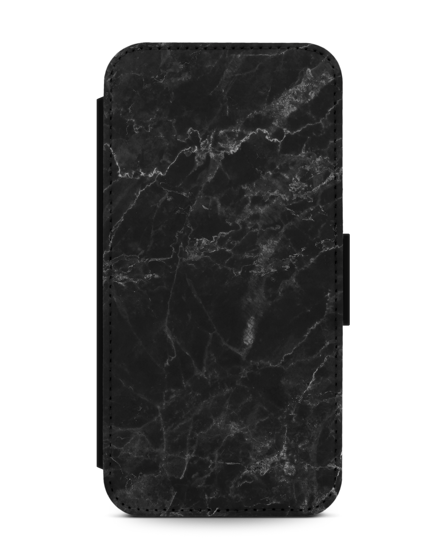 Midnight Marble Handy Klapphülle Apple iPhone 13 mini: Vorderansicht