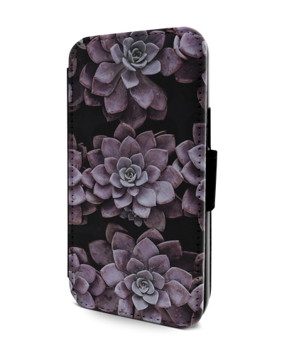 Purple Succulents Handy Klapphülle Apple iPhone 13 mini