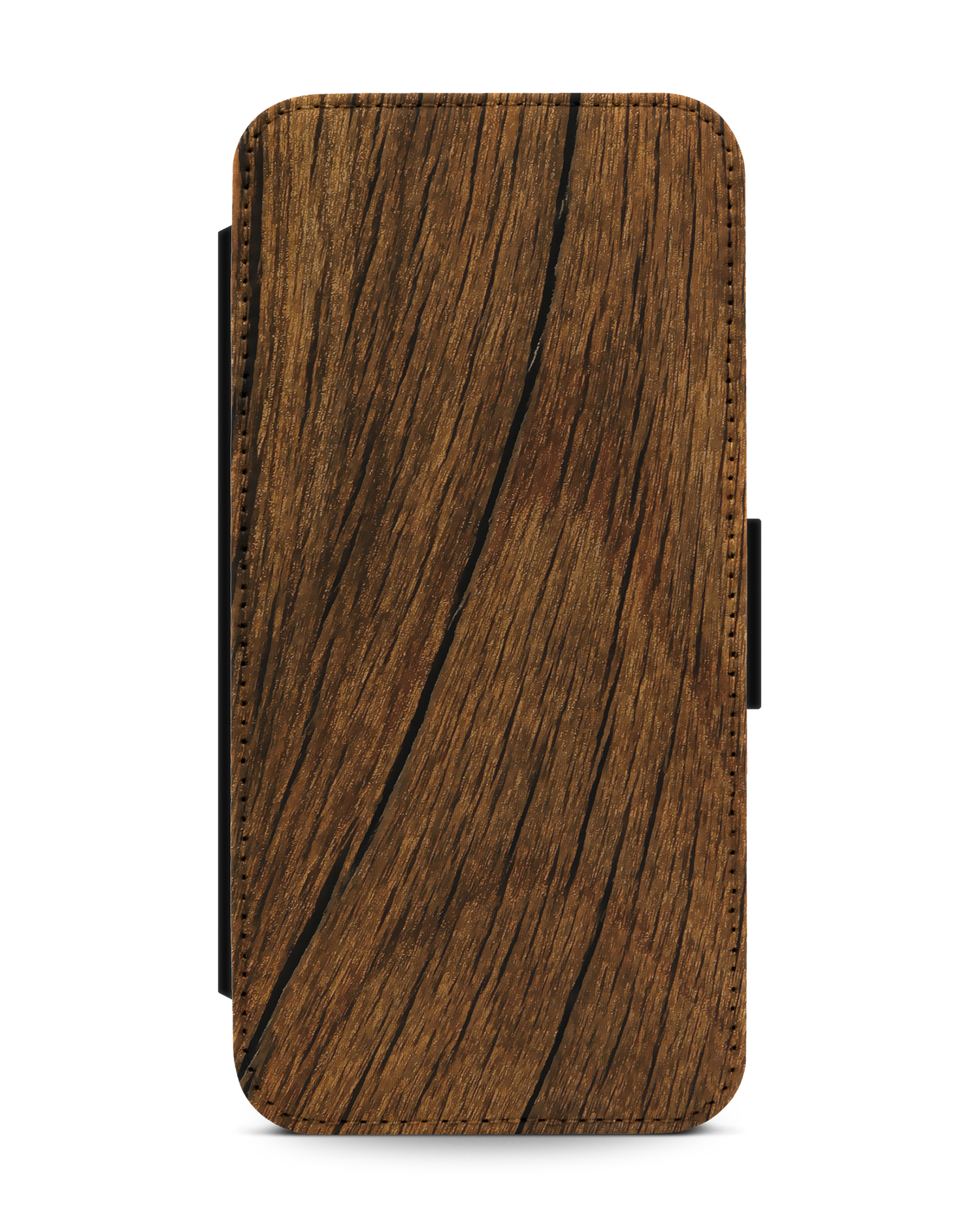 Wood Handy Klapphülle Apple iPhone 13 Pro Max: Vorderansicht