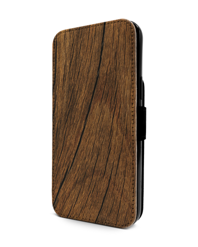 Wood Handy Klapphülle Apple iPhone 13 Pro Max