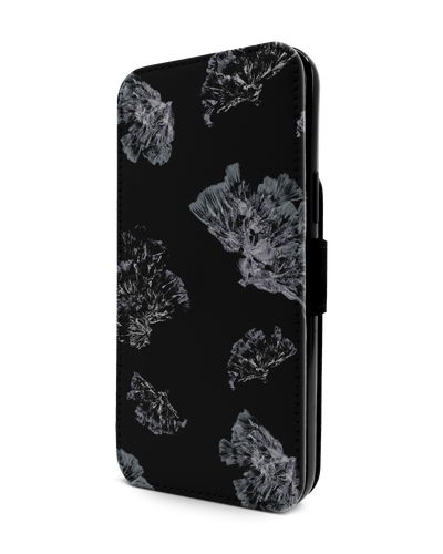Silver Petals Handy Klapphülle Apple iPhone 13 Pro Max