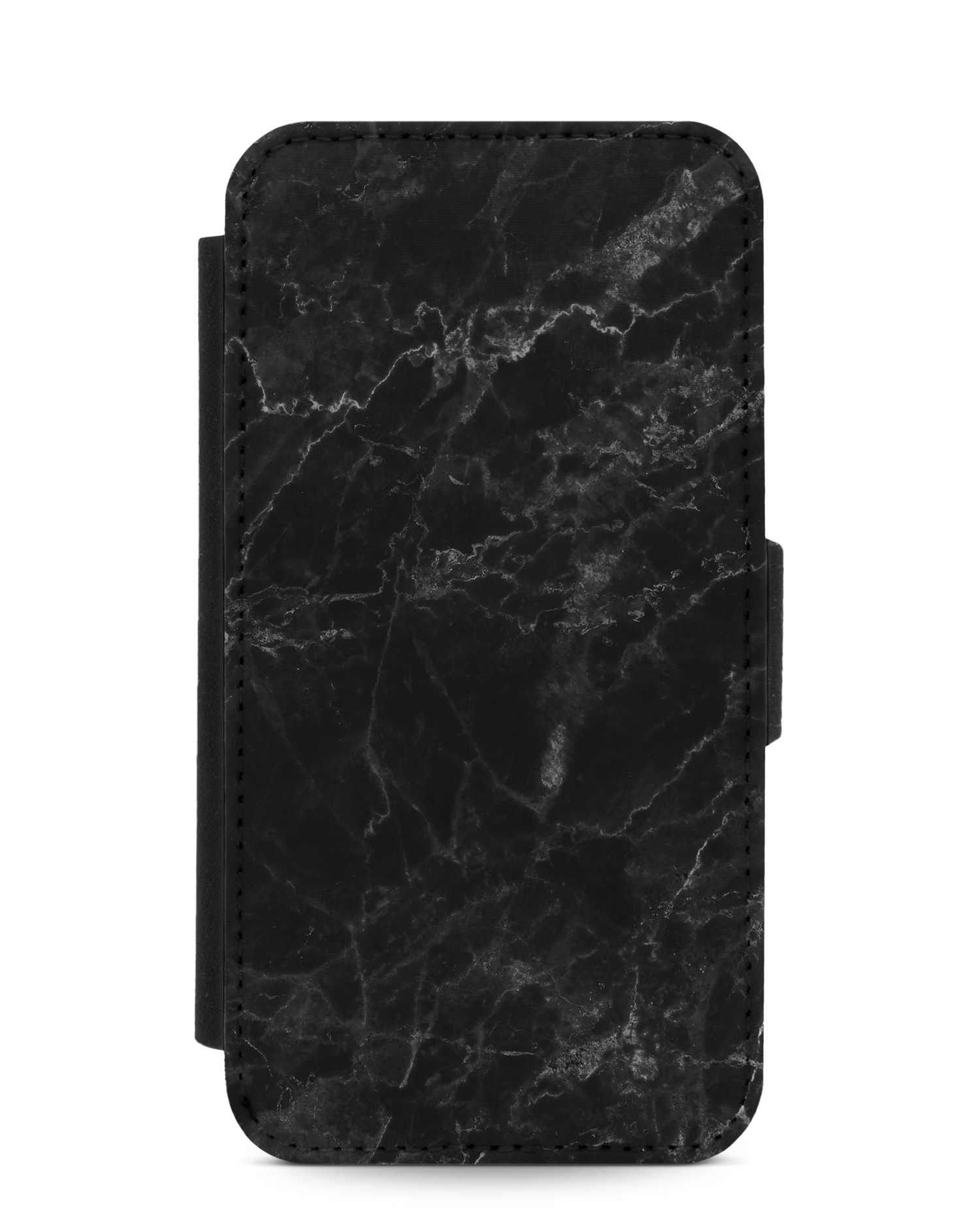 Midnight Marble Handy Klapphülle Apple iPhone 12 mini: Vorderansicht