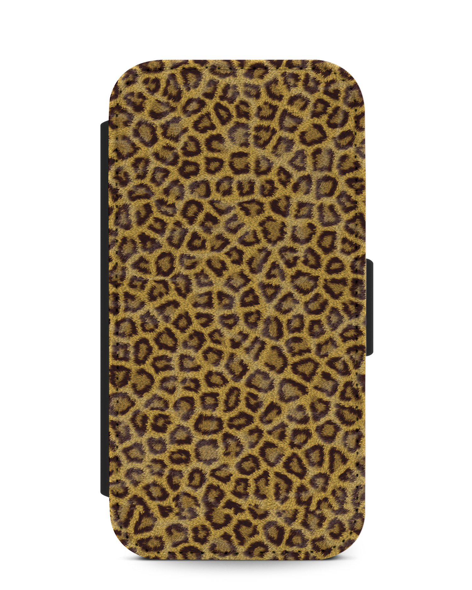 Leopard Skin Handy Klapphülle Apple iPhone 7, Apple iPhone 8, Apple iPhone SE (2020), Apple iPhone SE (2022): Vorderansicht