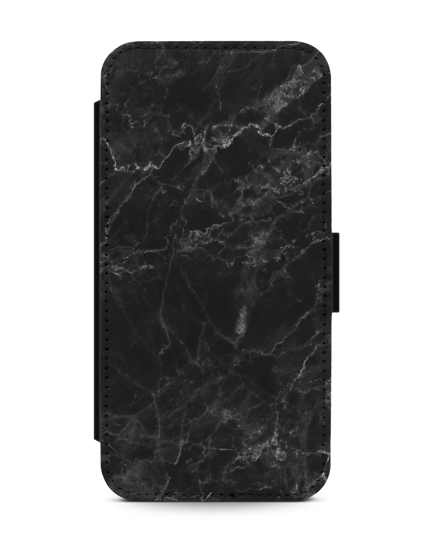 Midnight Marble Handy Klapphülle Apple iPhone 13: Vorderansicht