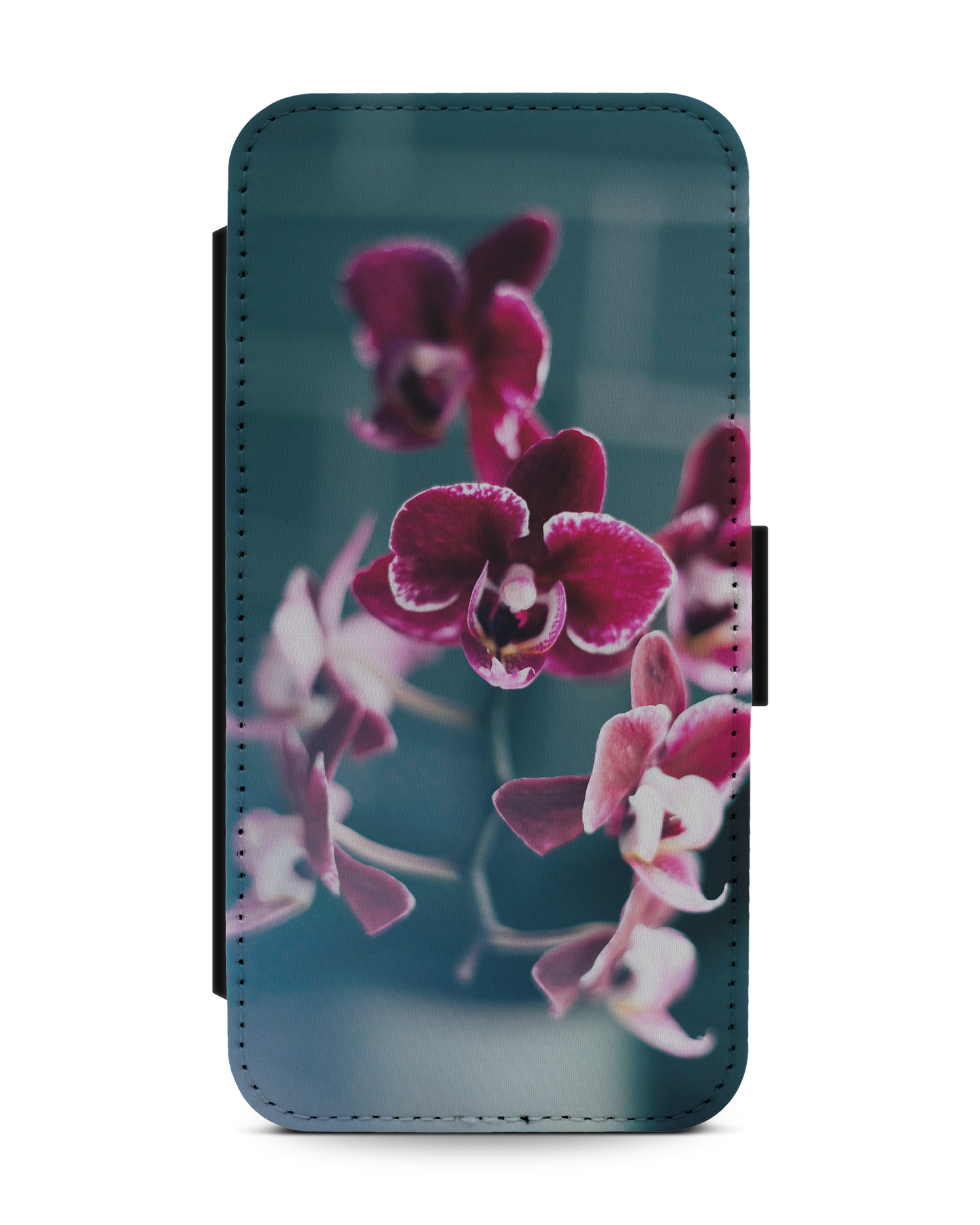 Orchid Handy Klapphülle Apple iPhone 13: Vorderansicht