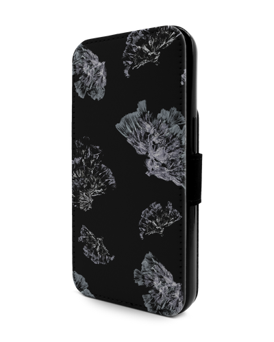 Silver Petals Handy Klapphülle Apple iPhone 13