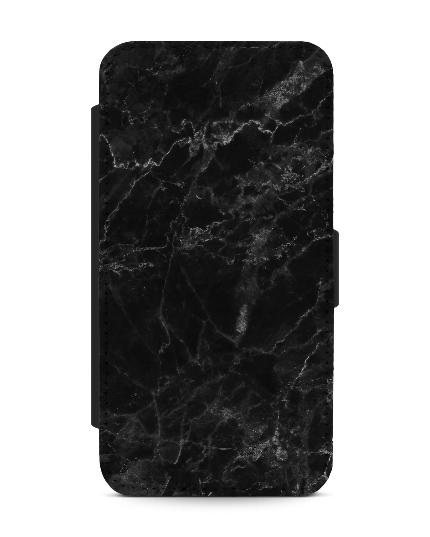 Midnight Marble Handy Klapphülle Apple iPhone XR: Vorderansicht