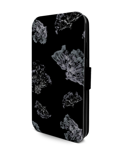 Silver Petals Handy Klapphülle Apple iPhone XR
