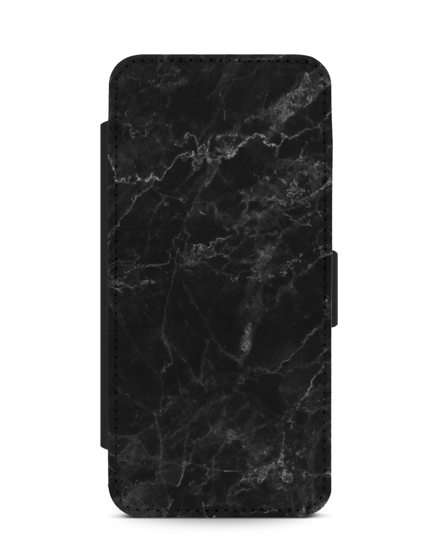 Midnight Marble Handy Klapphülle Samsung Galaxy S10: Vorderansicht