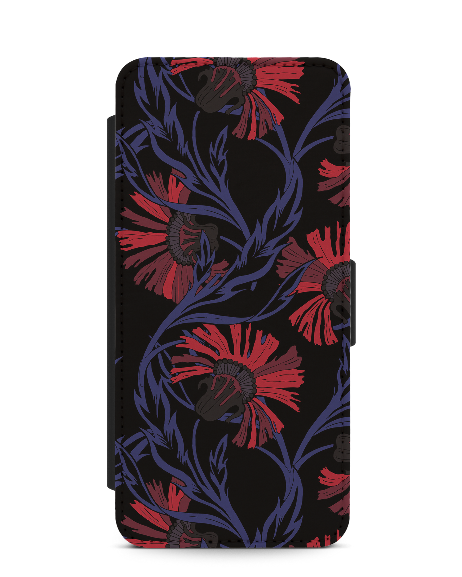 Midnight Floral Handy Klapphülle Samsung Galaxy S20 Plus: Vorderansicht