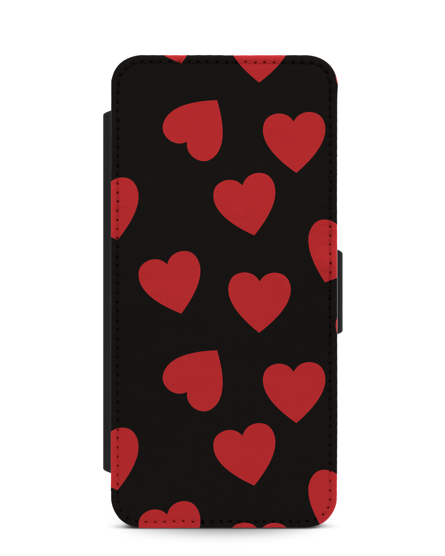 Repeating Hearts Handy Klapphülle Samsung Galaxy S20 Plus: Vorderansicht