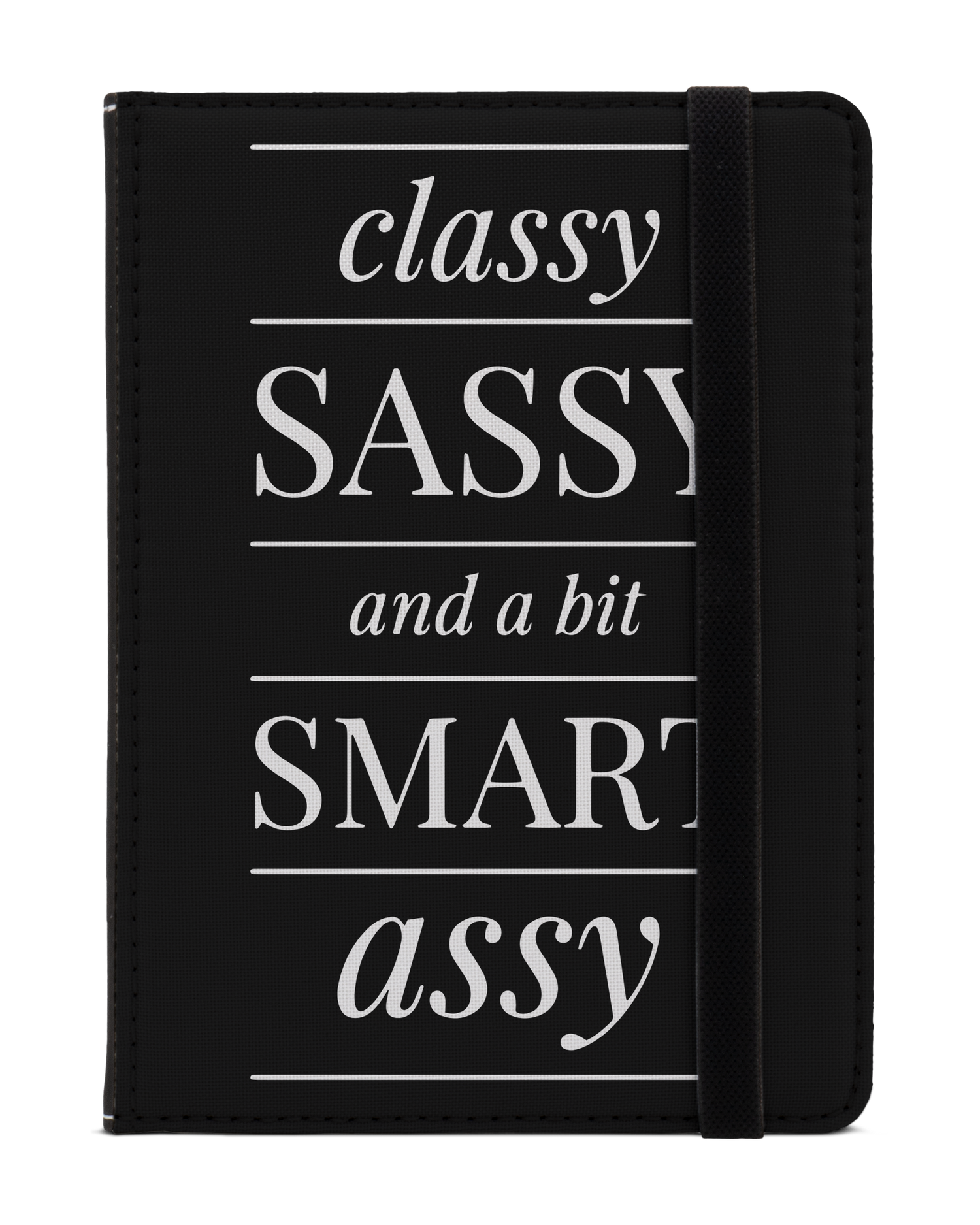Classy Sassy eBook Reader Hülle XS: Frontansicht