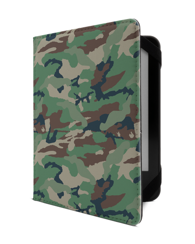 Green and Brown Camo eBook Reader Hülle XS