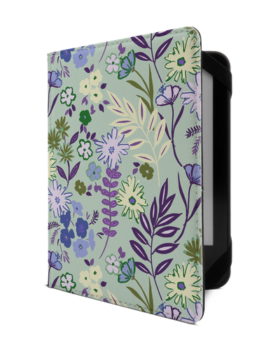 Pretty Purple Flowers eBook Reader Hülle XS