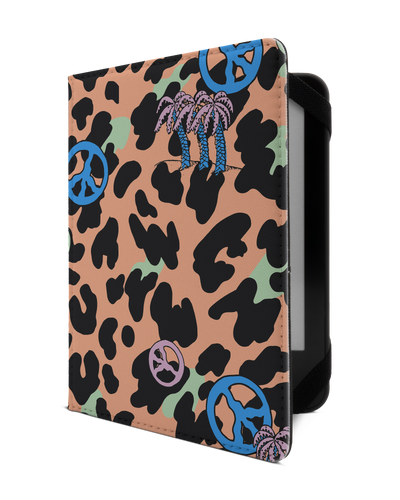 Leopard Peace Palms eBook Reader Hülle XS