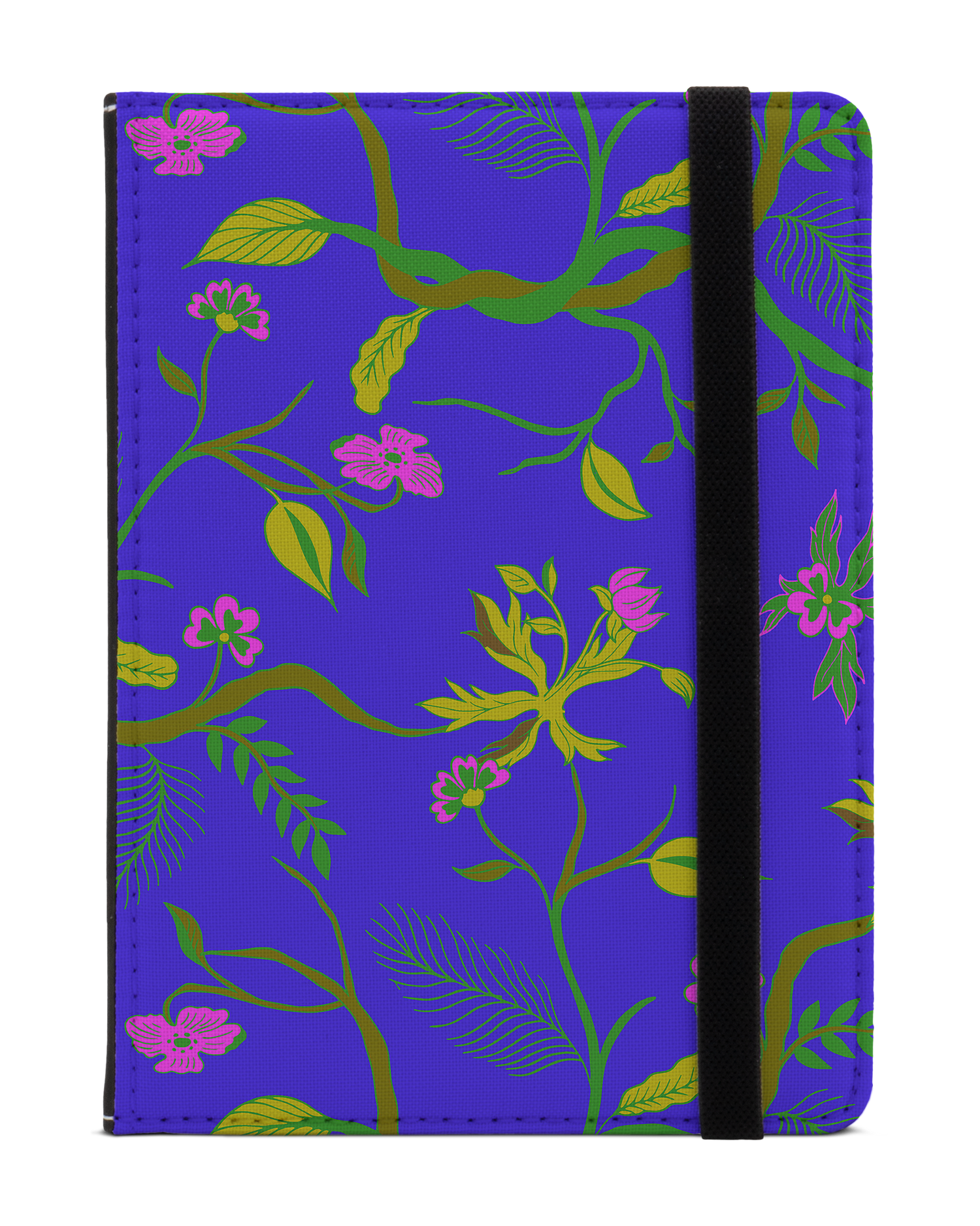Ultra Violet Floral eBook Reader Hülle XS: Frontansicht