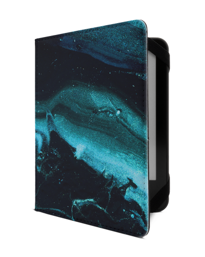 Deep Turquoise Sparkle eBook Reader Hülle XS