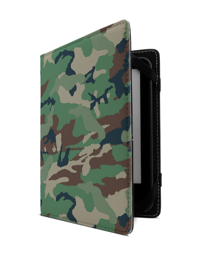 Green and Brown Camo eBook Reader Hülle S