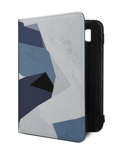 Geometric Camo Blue eBook-Reader Hülle für tolino shine 4