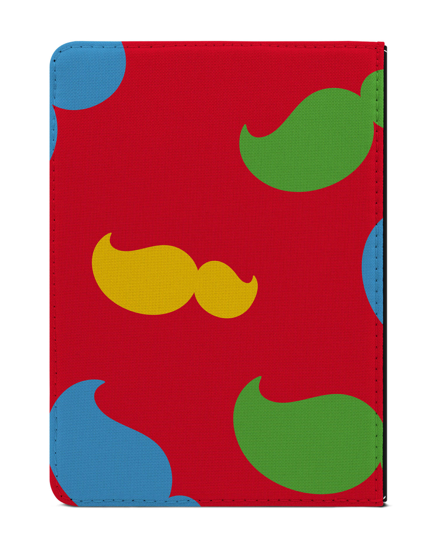Pringles Moustache eBook Reader Hülle für tolino vision 1 bis 4 HD: Rückseite