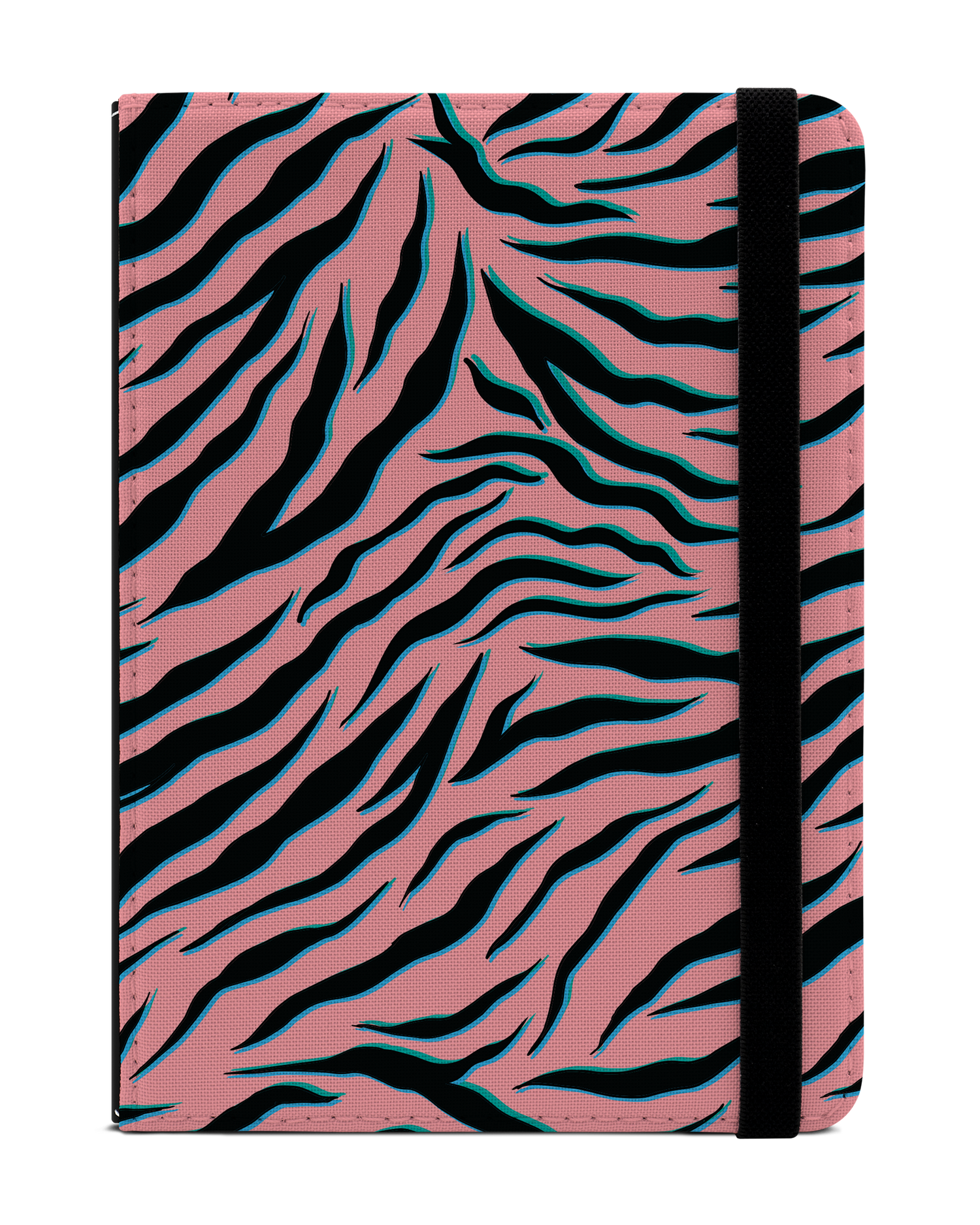 Pink Zebra eBook Reader Hülle für tolino vision 1 bis 4 HD: Frontansicht